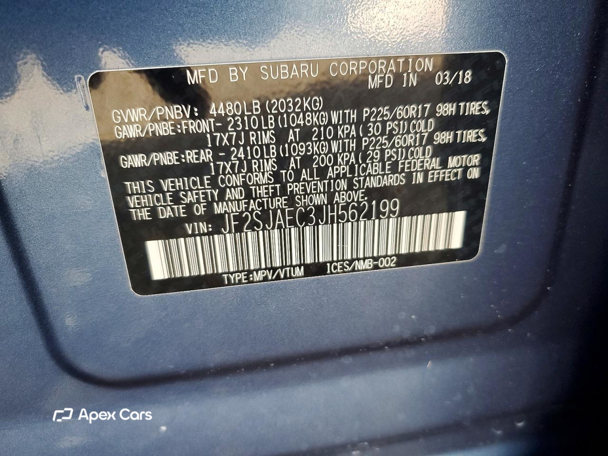 Subaru Forester 2018