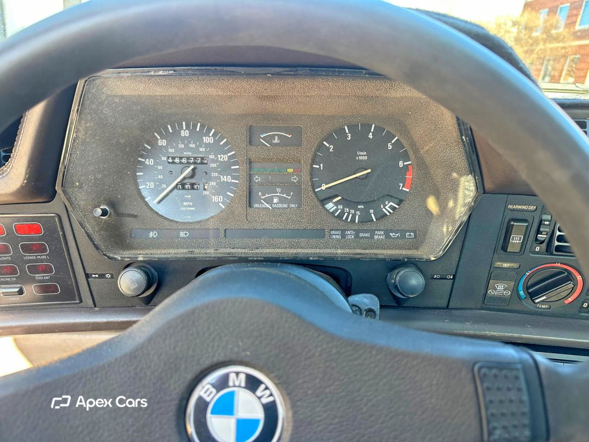 BMW Series 6 1987