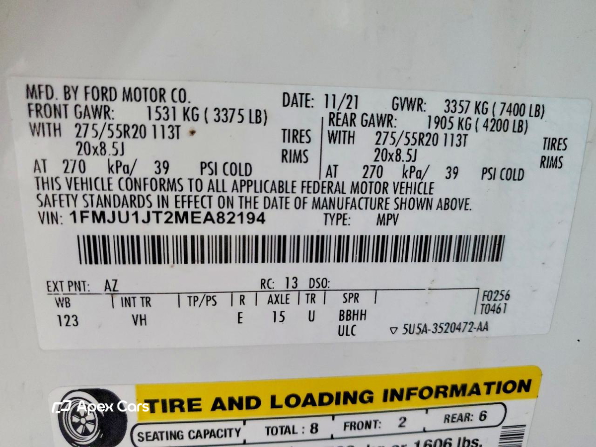Ford Expedition 2021