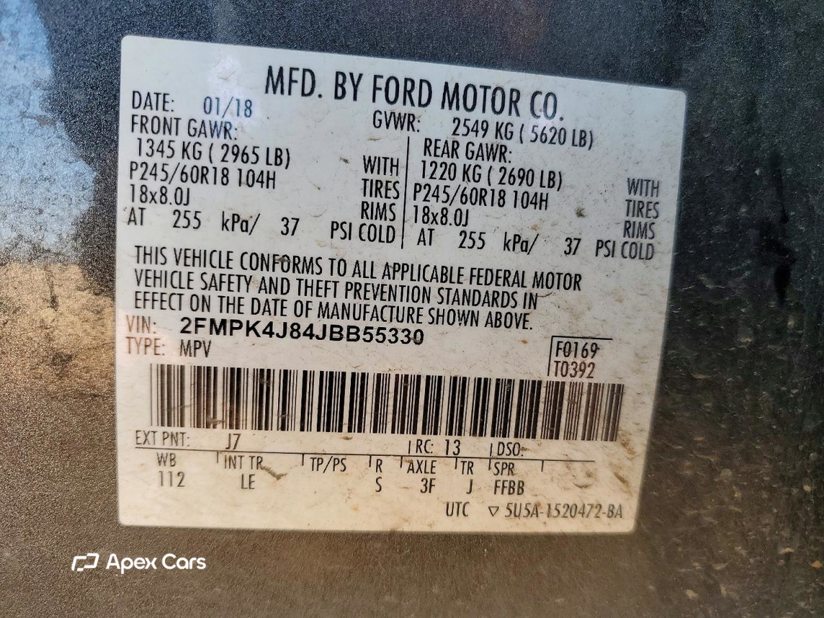 Ford Edge 2018