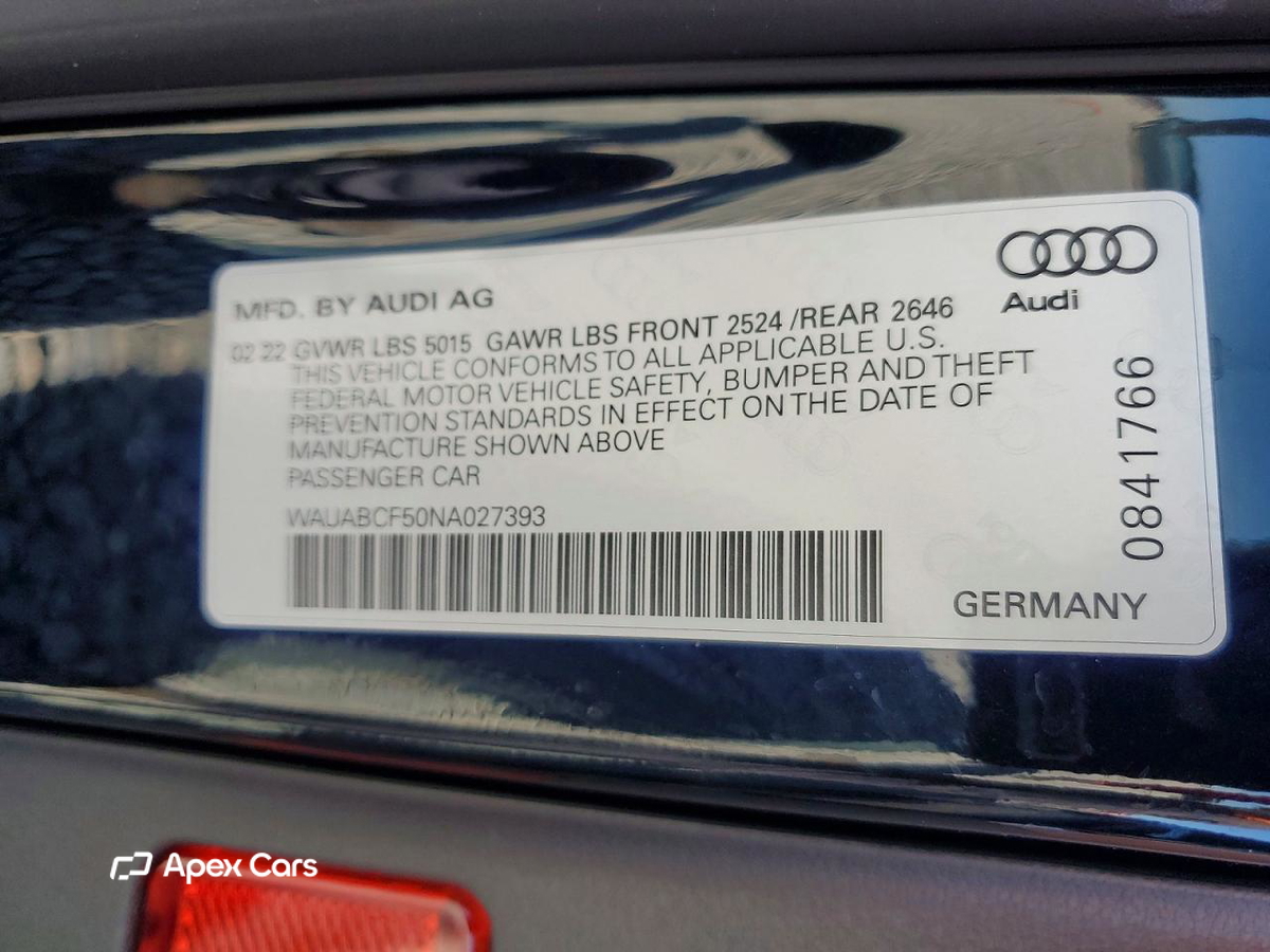 Audi A5 2022