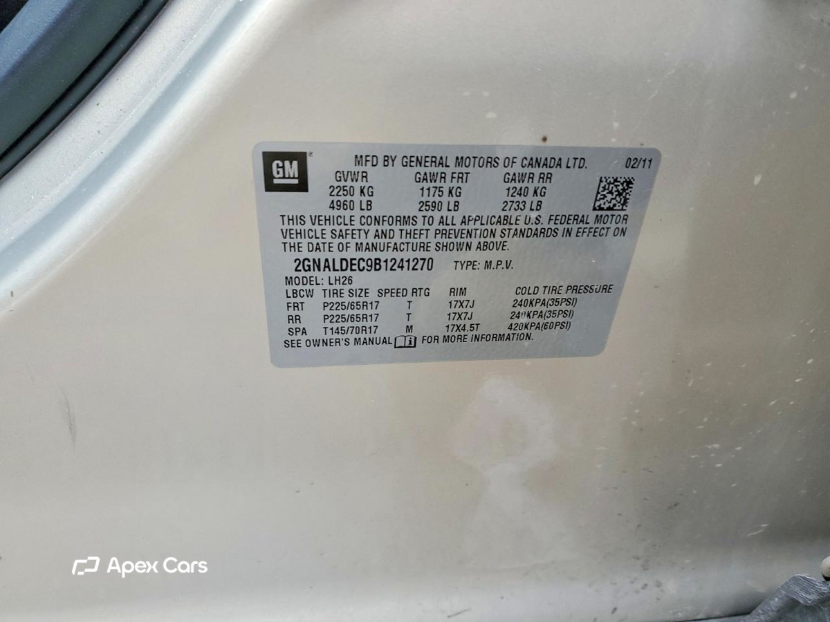 Chevrolet Equinox 2011