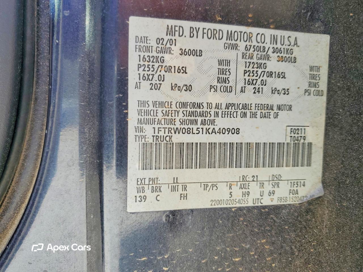 Ford F-150 2001