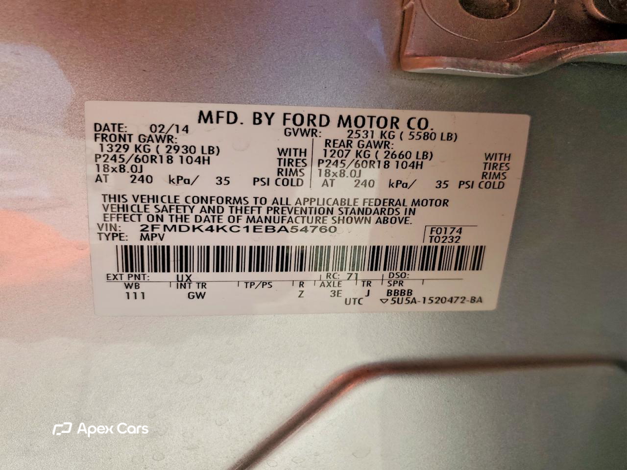 Ford Edge 2014