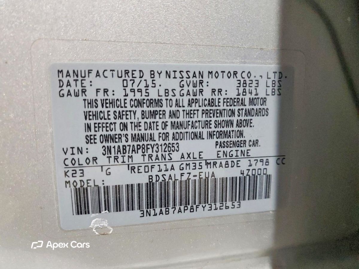 Nissan Sentra 2015