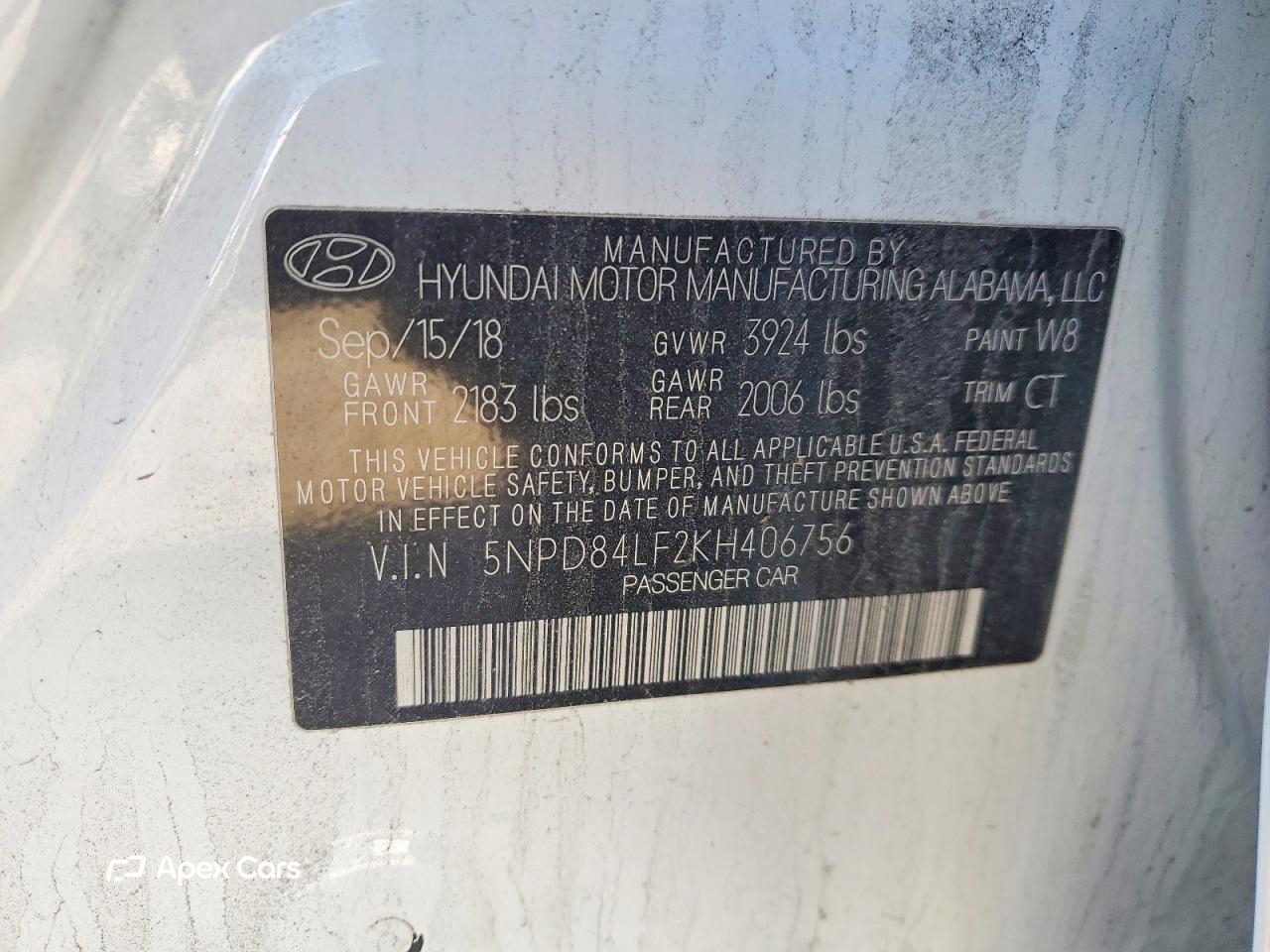 Hyundai Elantra 2019