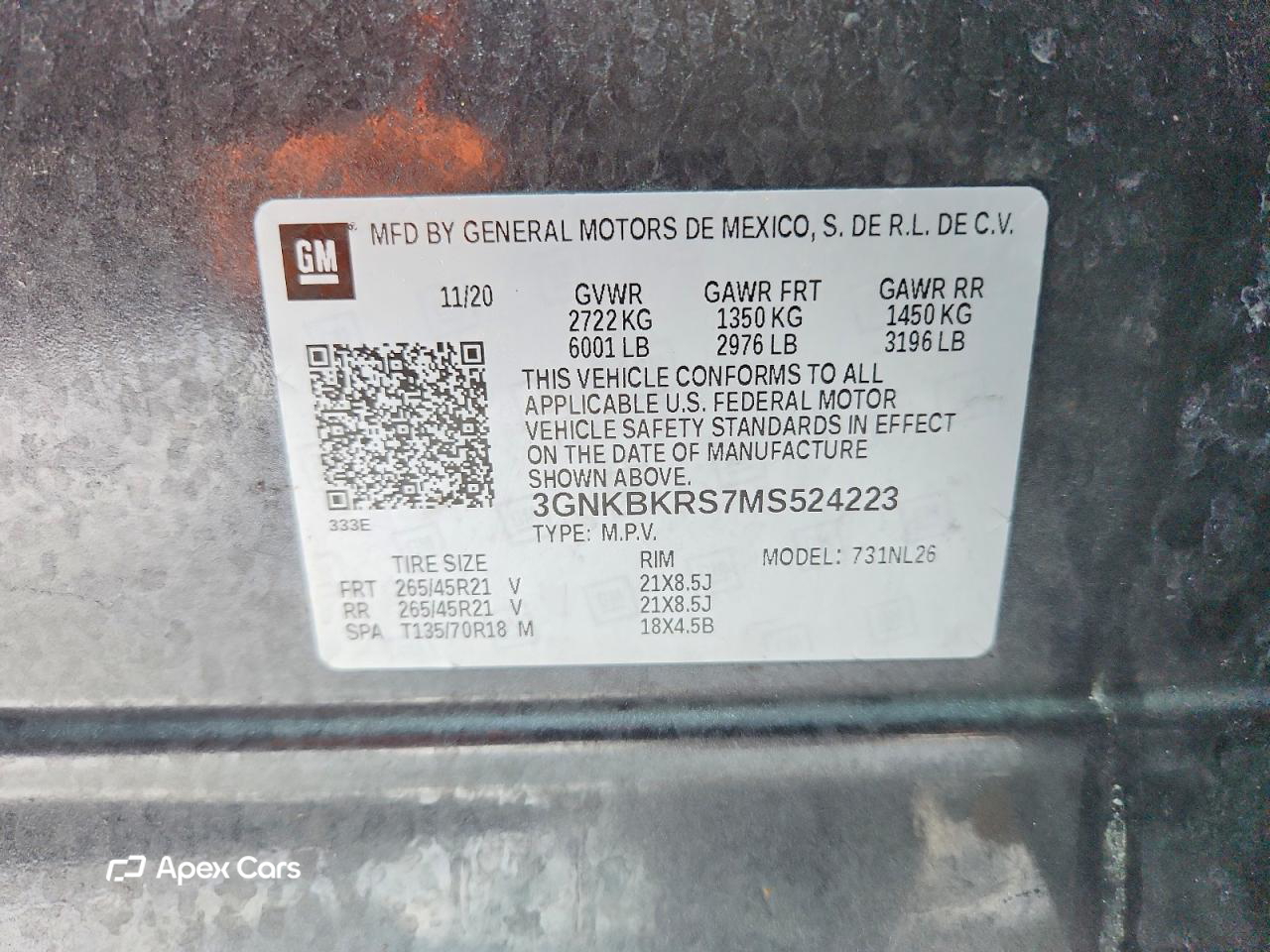 Chevrolet Blazer 2021