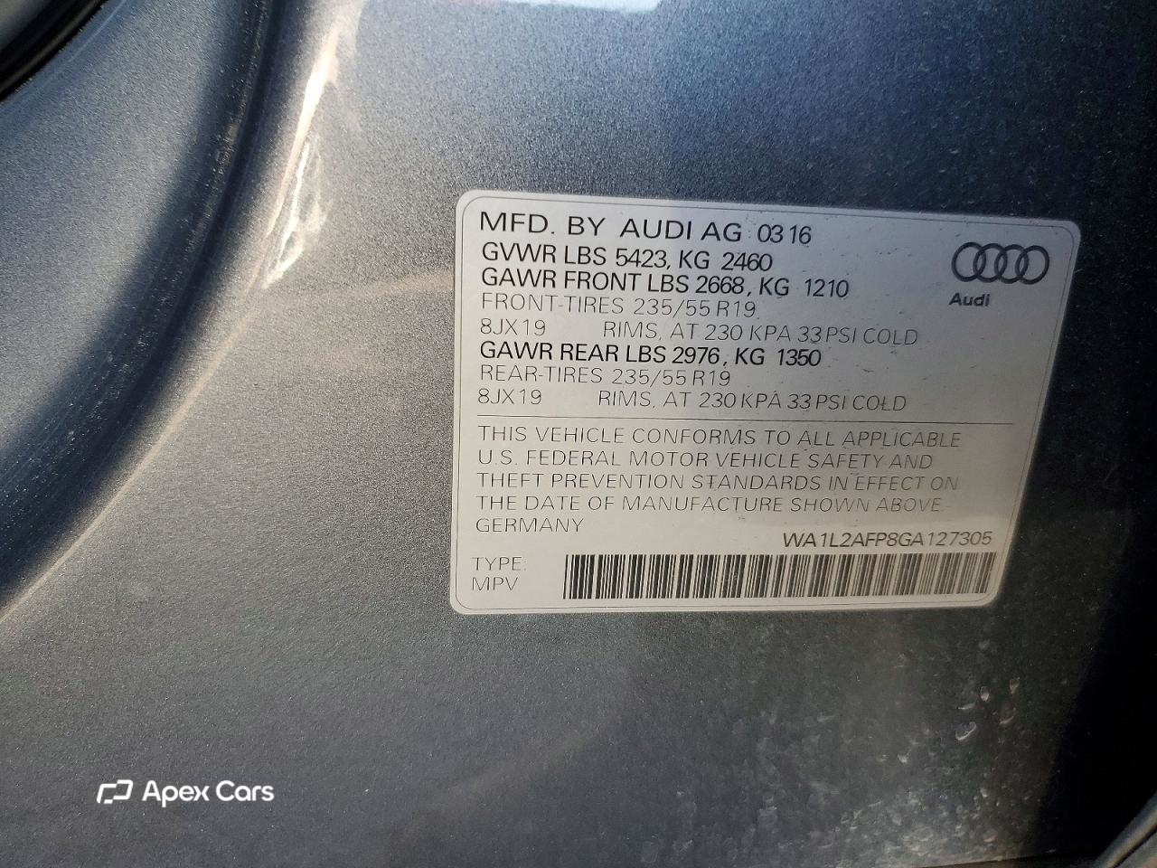 Audi Q5 2016