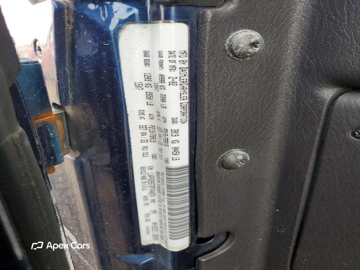 Jeep Wrangler 2002
