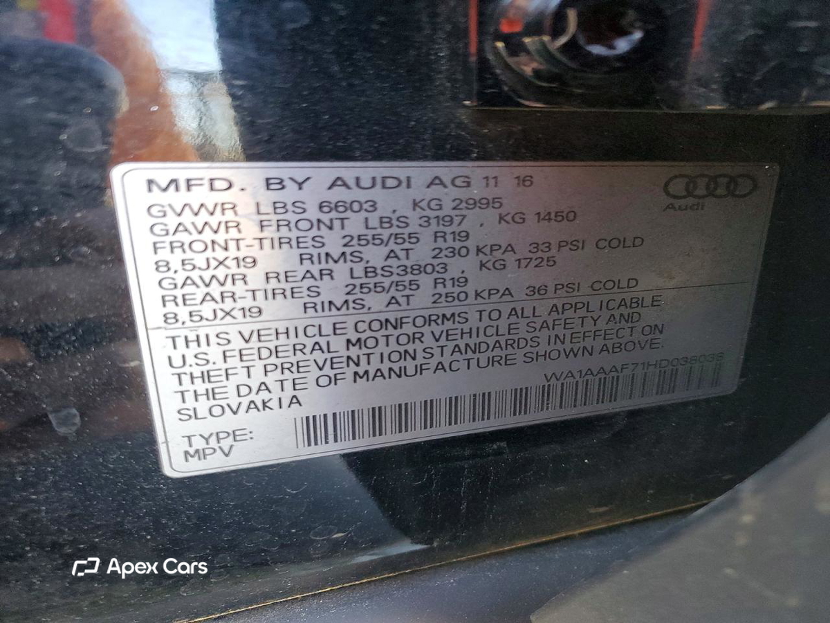 Audi Q7 2017