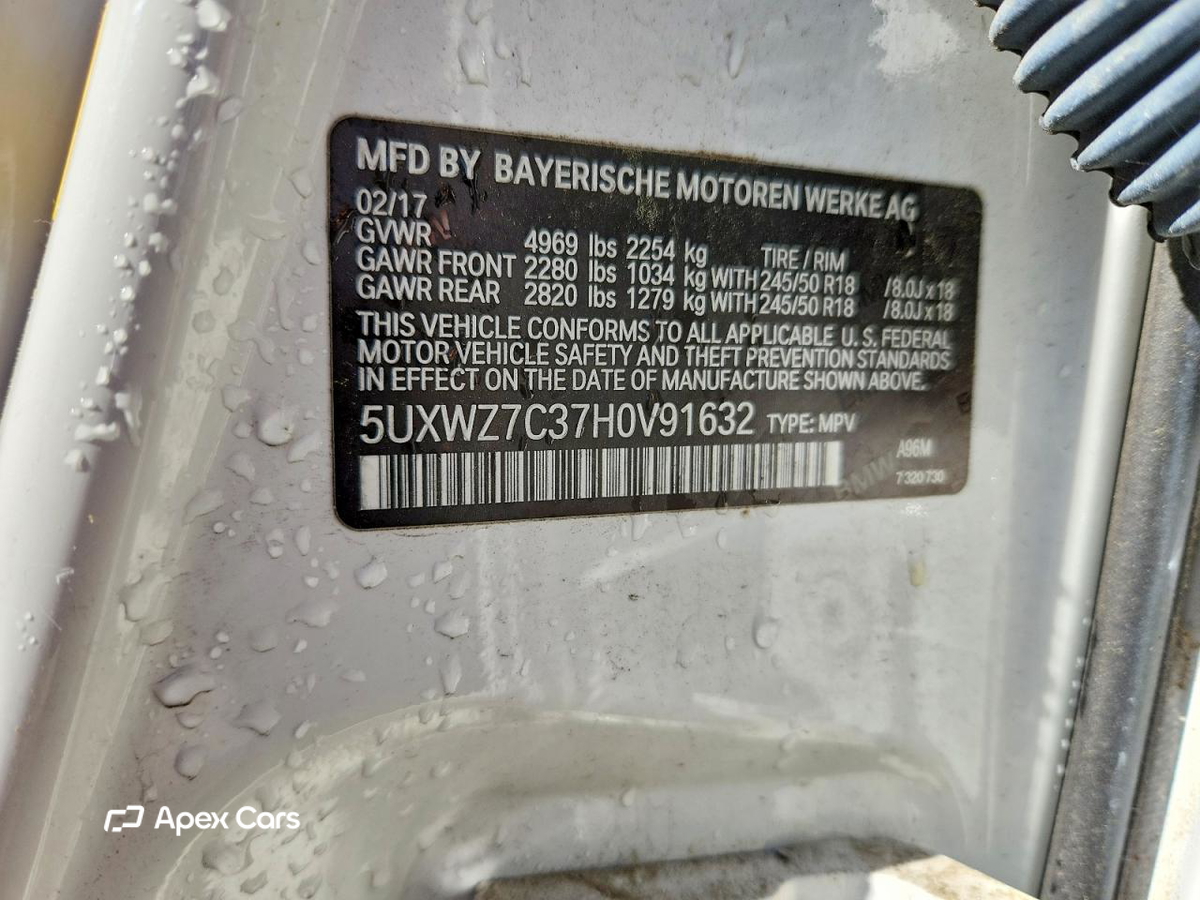 BMW X3 2017