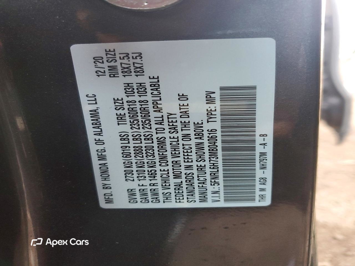 Honda Odyssey 2021