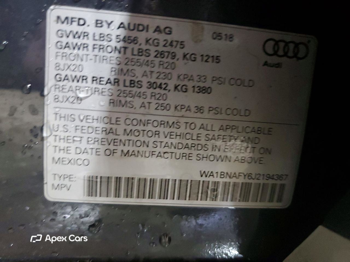 Audi Q5 2018