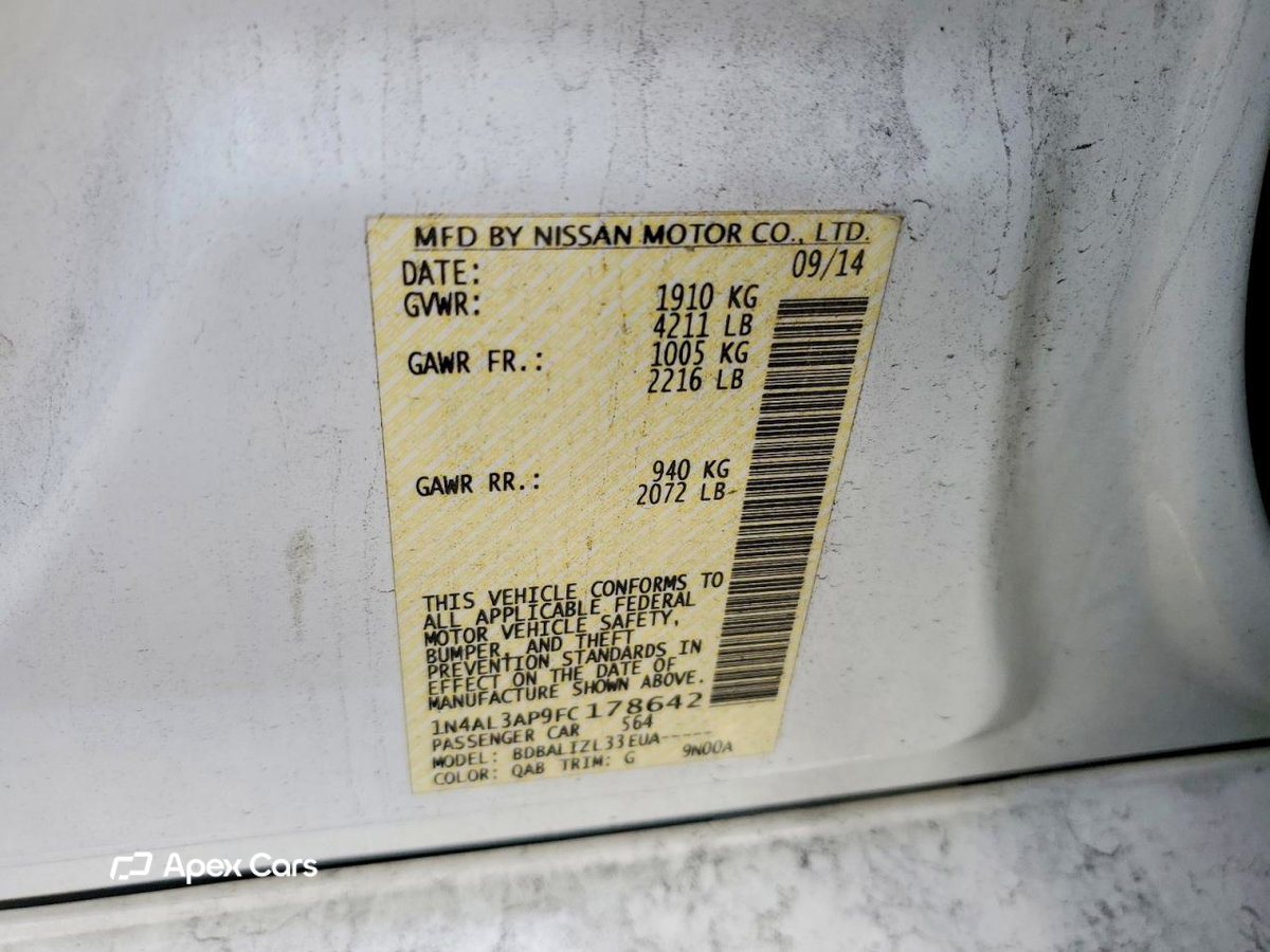 Nissan Altima 2015