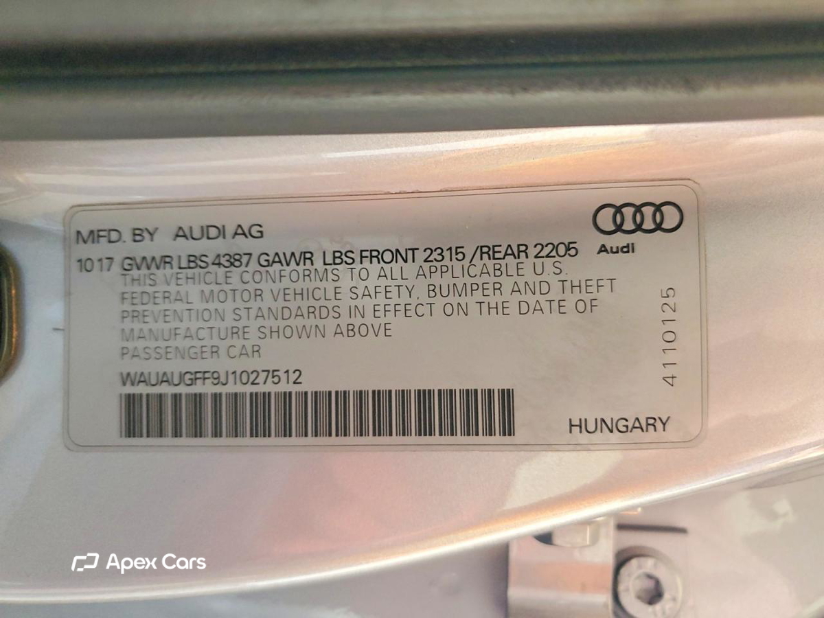 Audi A3 2018