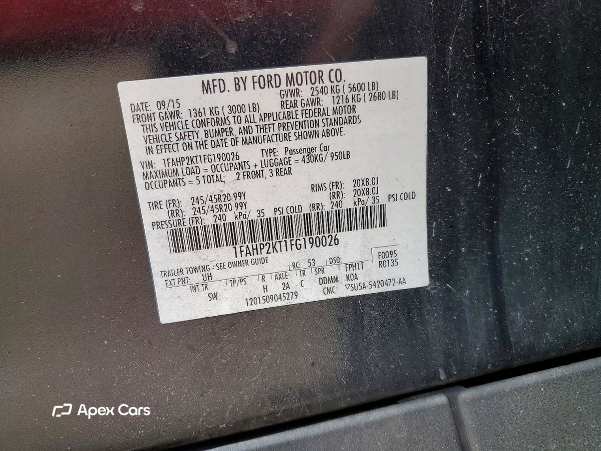 Ford Taurus 2015