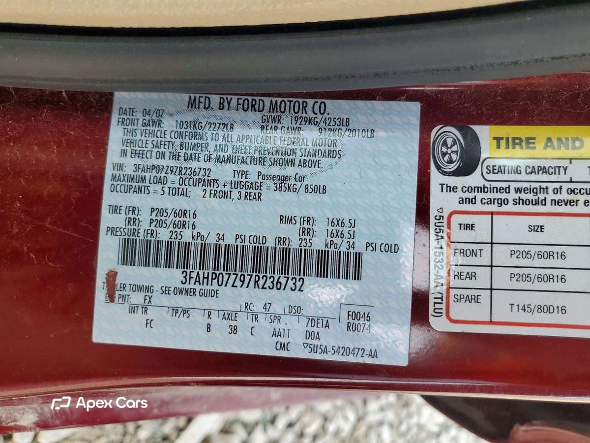 Ford Fusion 2007
