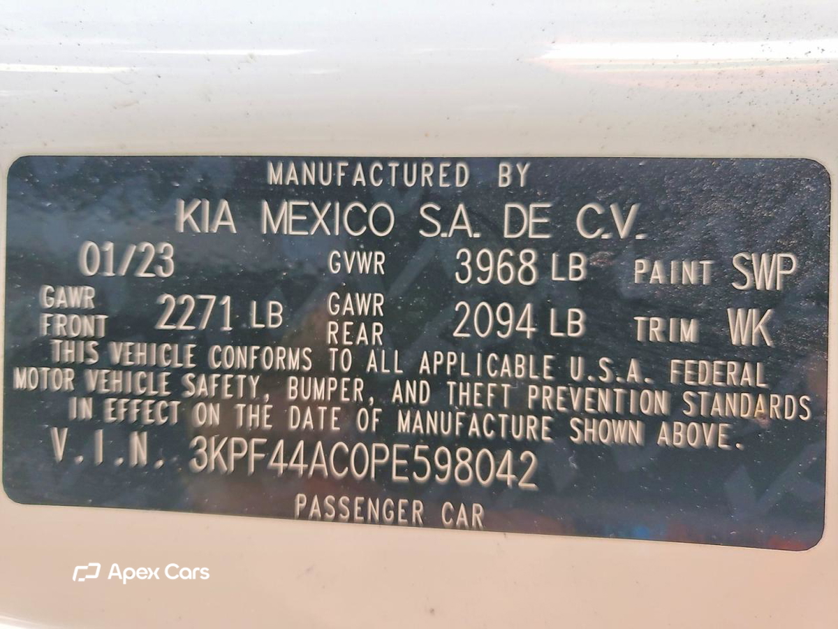 Kia Forte 2023