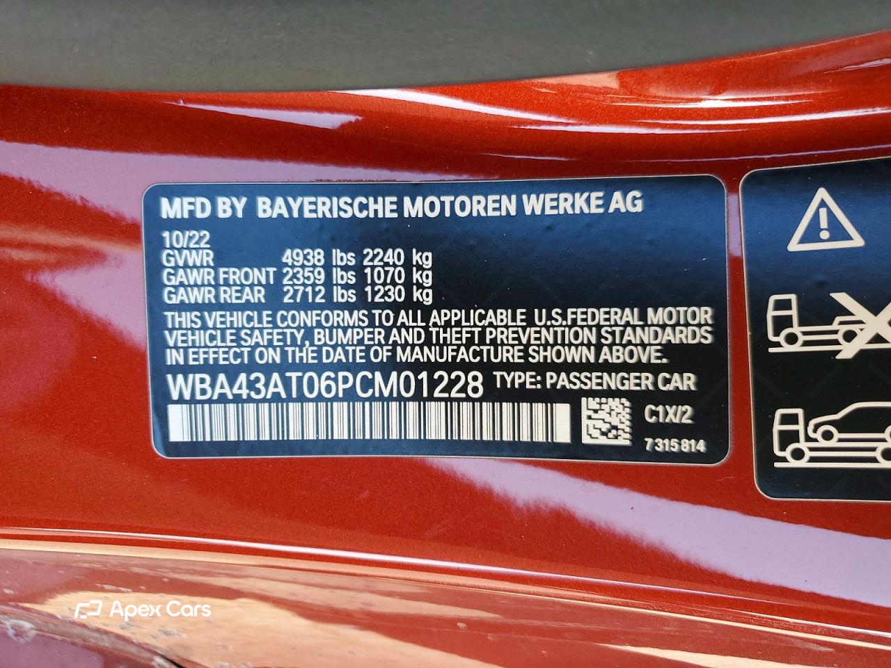 BMW Series 4 2023