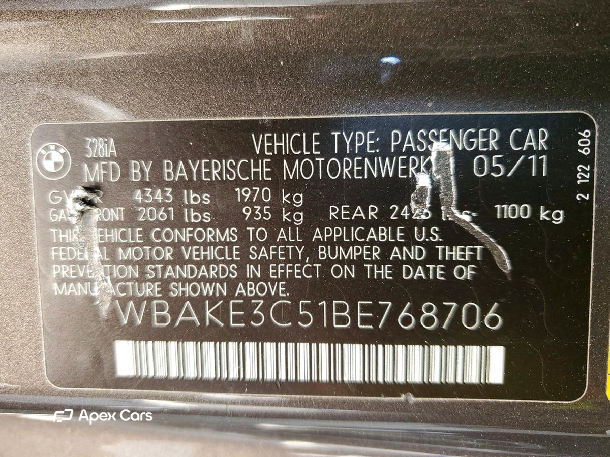 BMW Series 3 2011