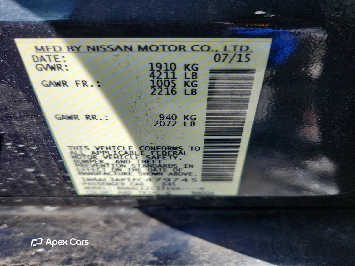 Nissan Altima 2015