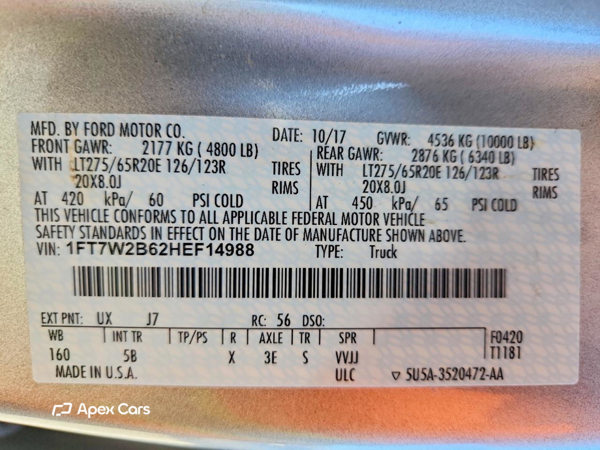 Ford F250 2017