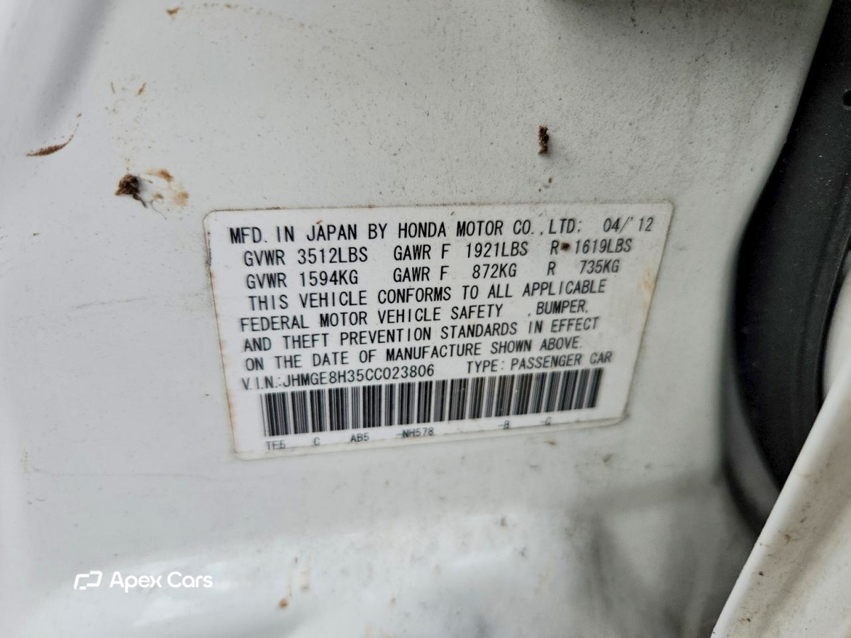 Honda Fit 2012