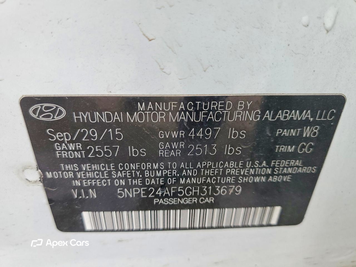 Hyundai Sonata 2016