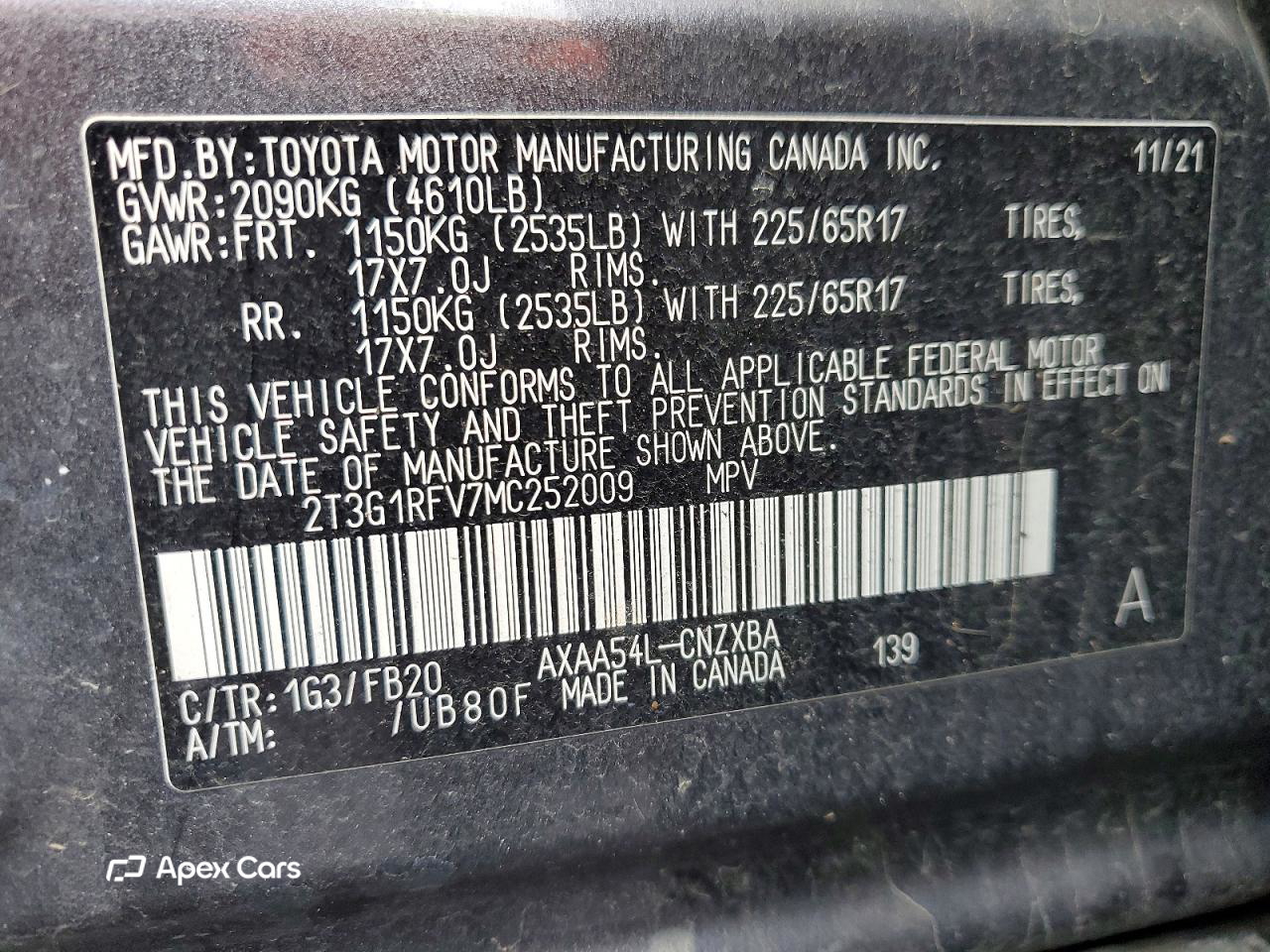 Toyota RAV 4 2021
