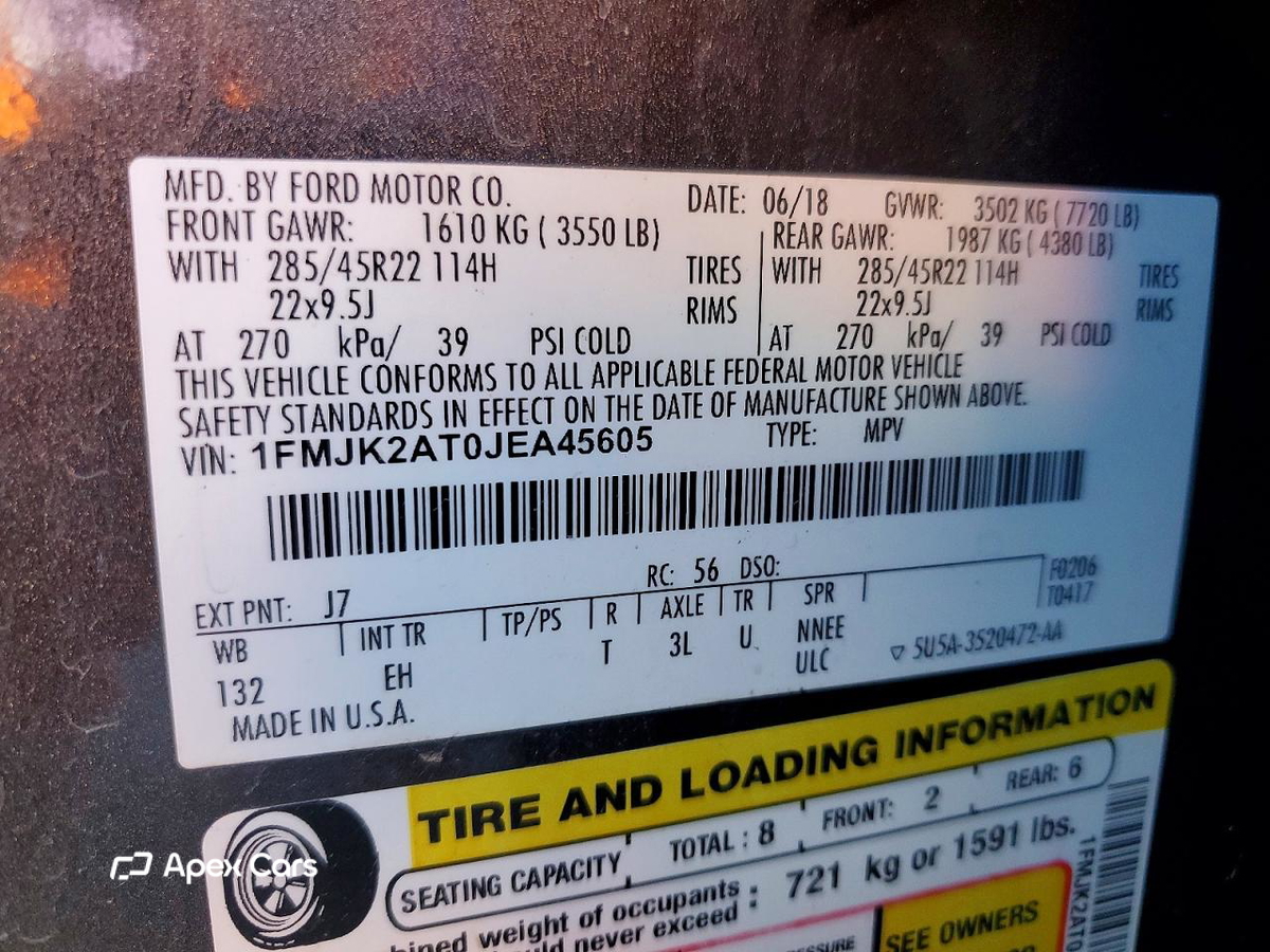 Ford Expedition 2018