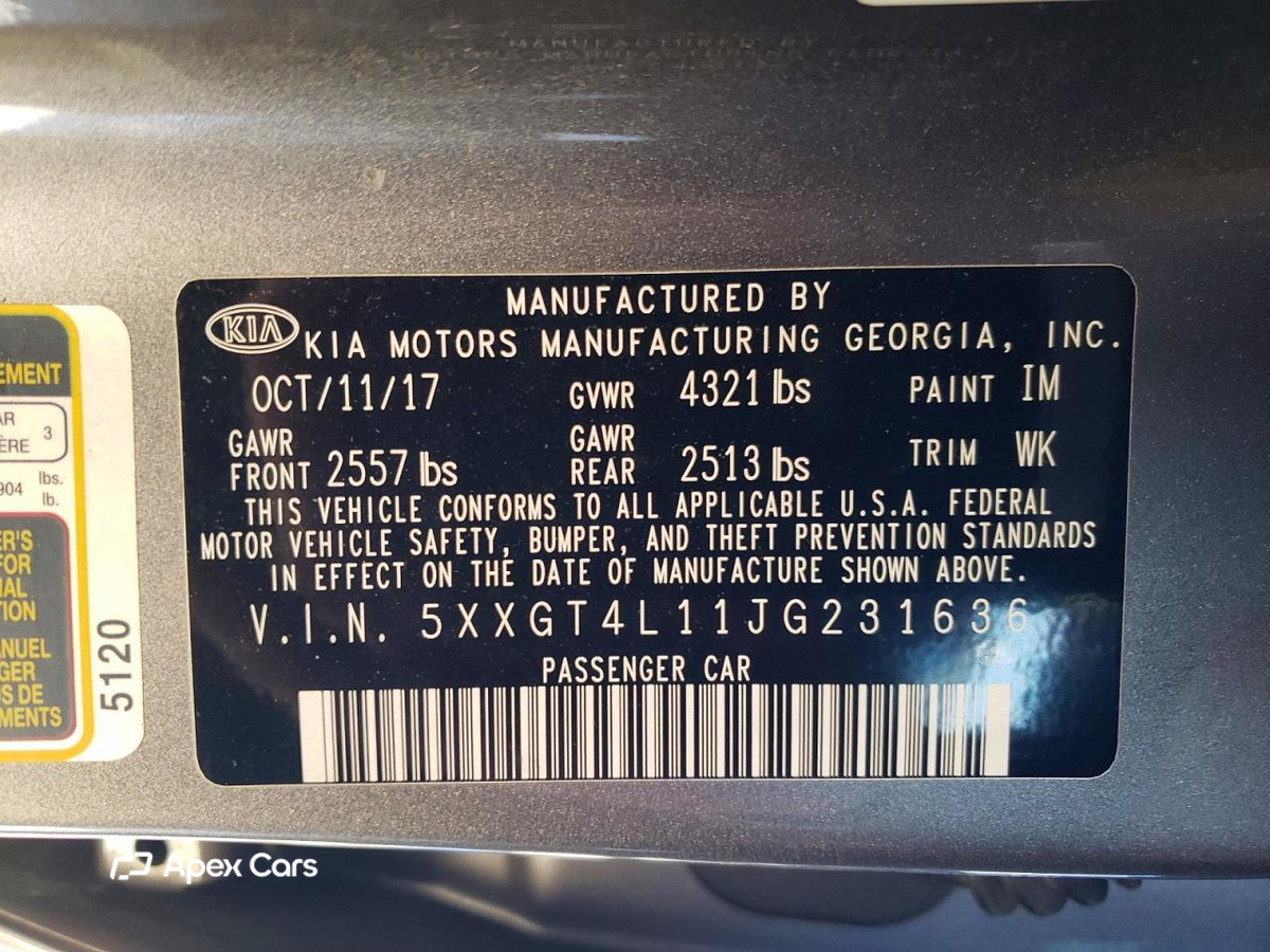 Kia Optima 2018