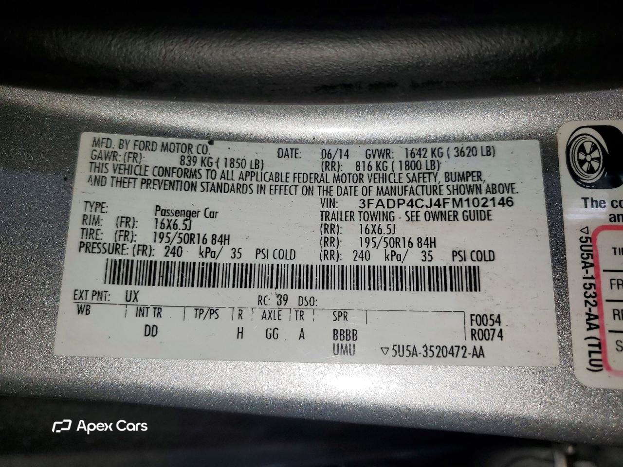 Ford Fiesta 2015