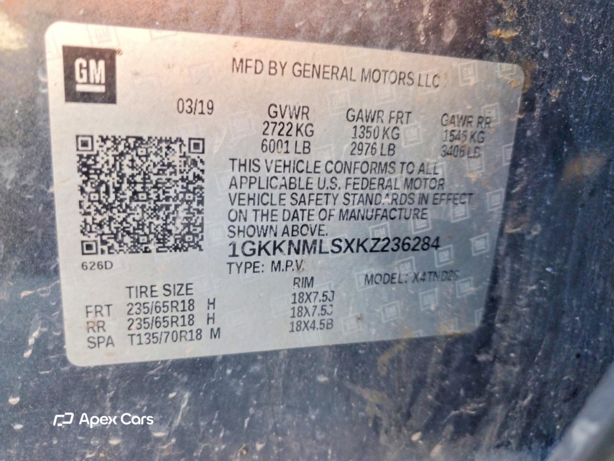 GMC Acadia 2019