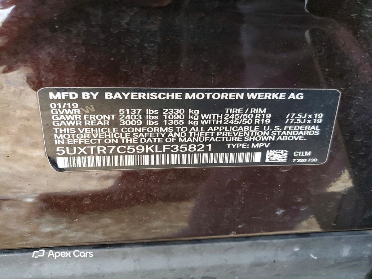 BMW X3 2019