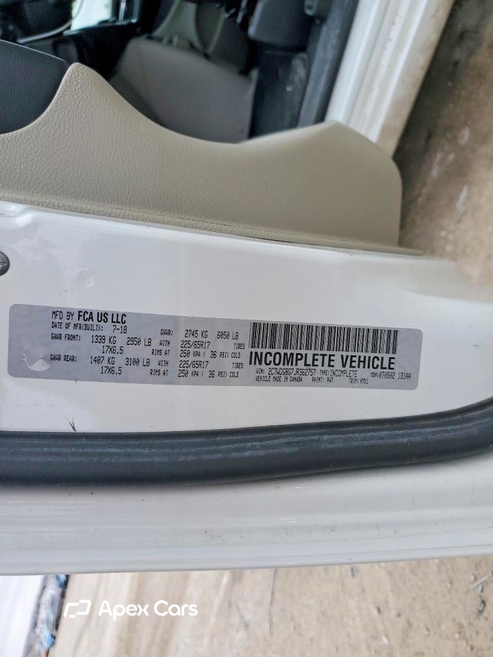 Dodge Caravan 2018