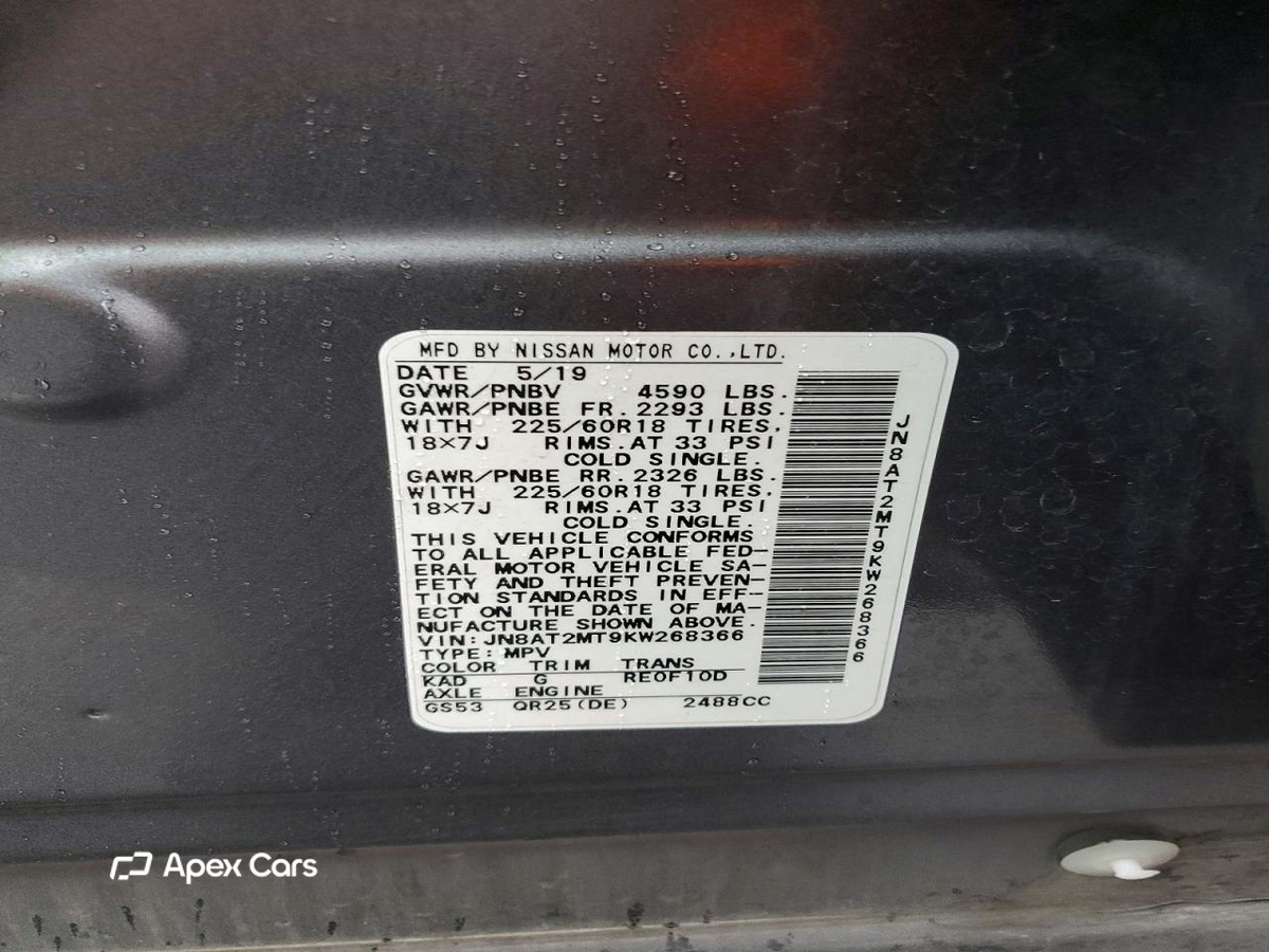Nissan Rogue 2019