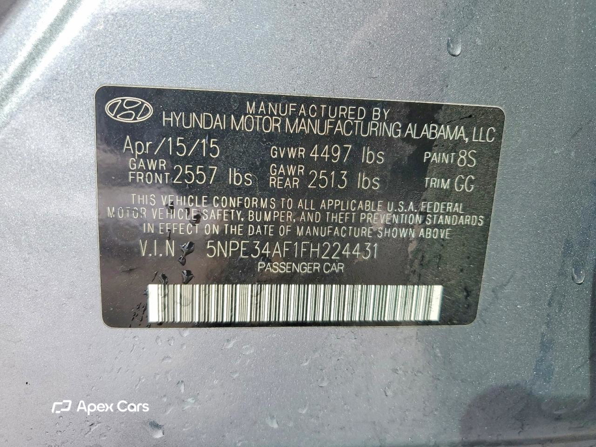 Hyundai Sonata 2015