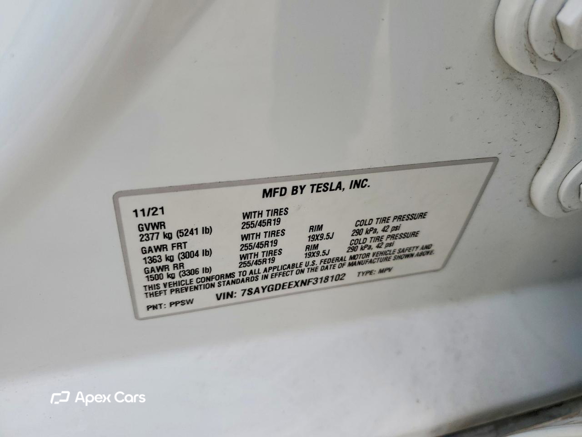 Tesla Model Y 2022