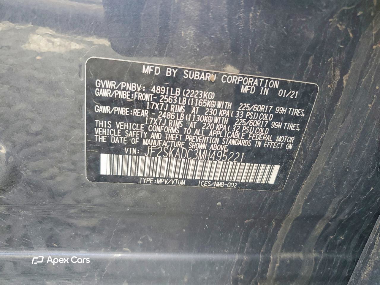Subaru Forester 2021