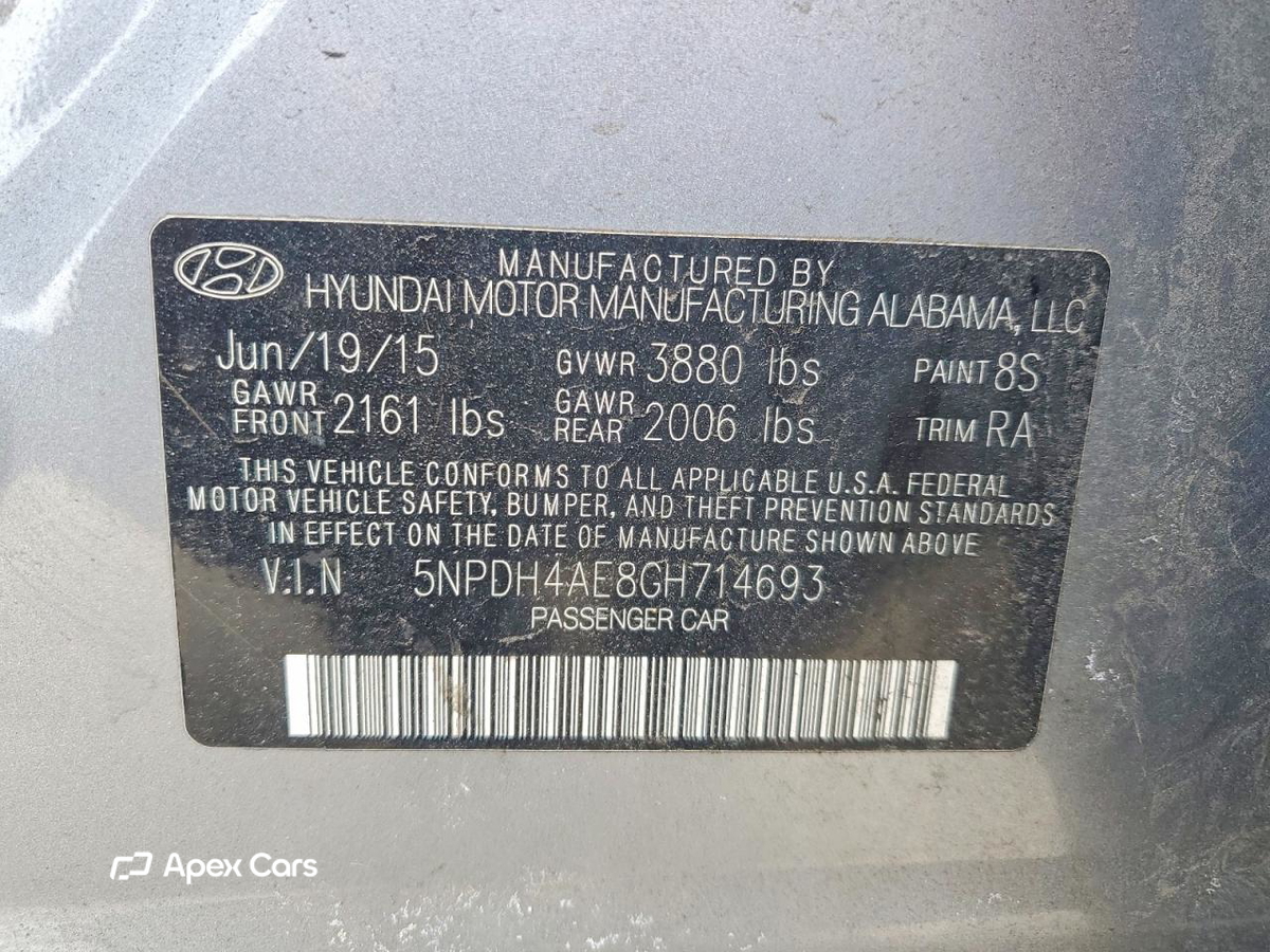 Hyundai Elantra 2016