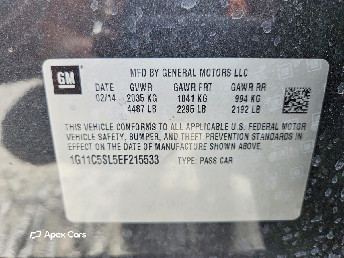 Chevrolet Malibu 2014