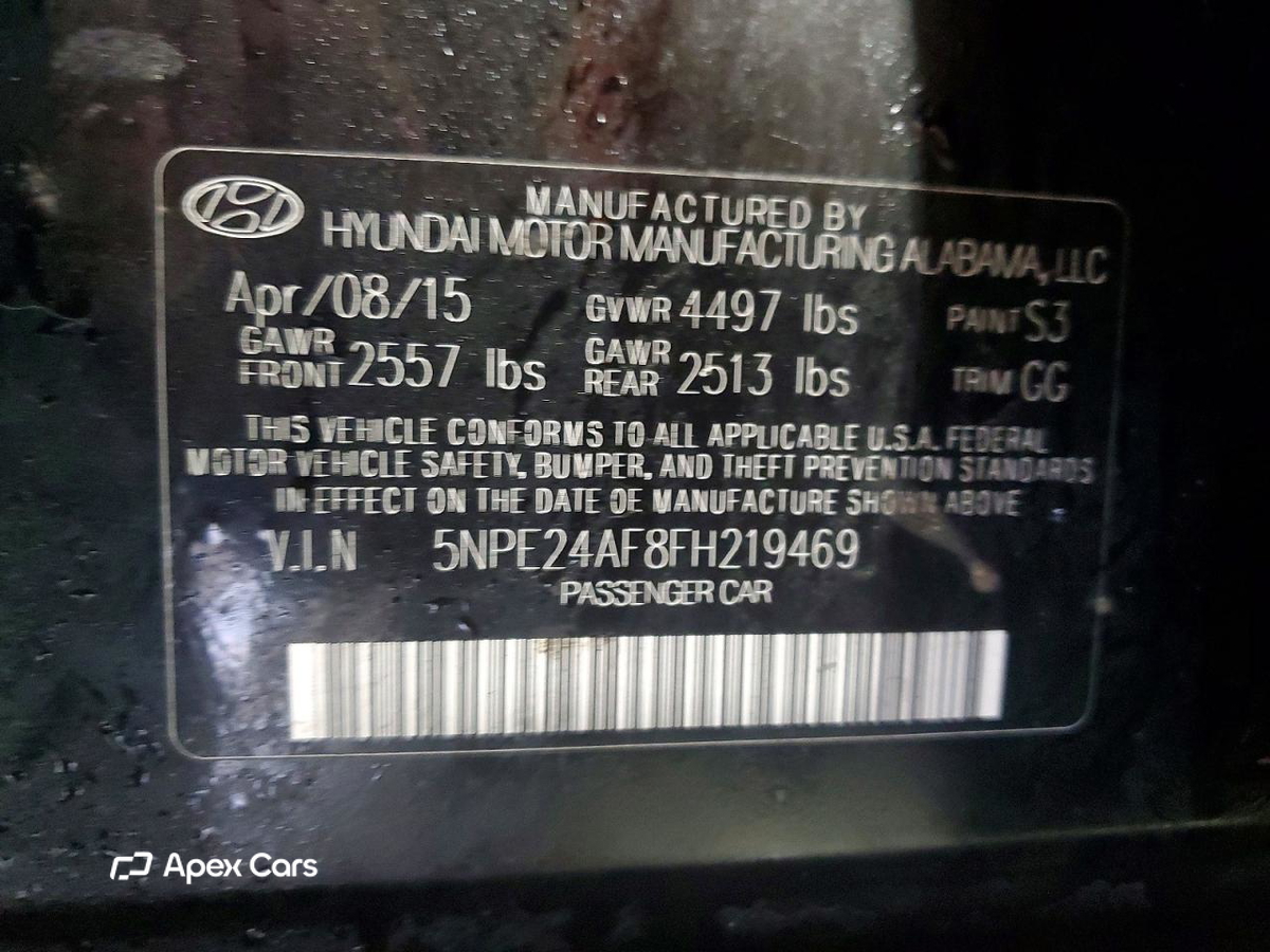 Hyundai Sonata 2015