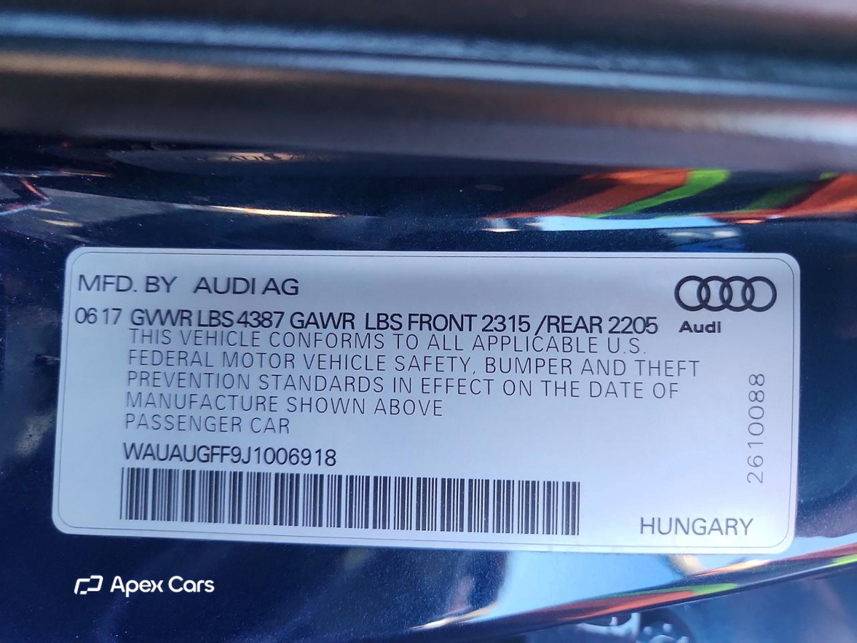 Audi A3 2018