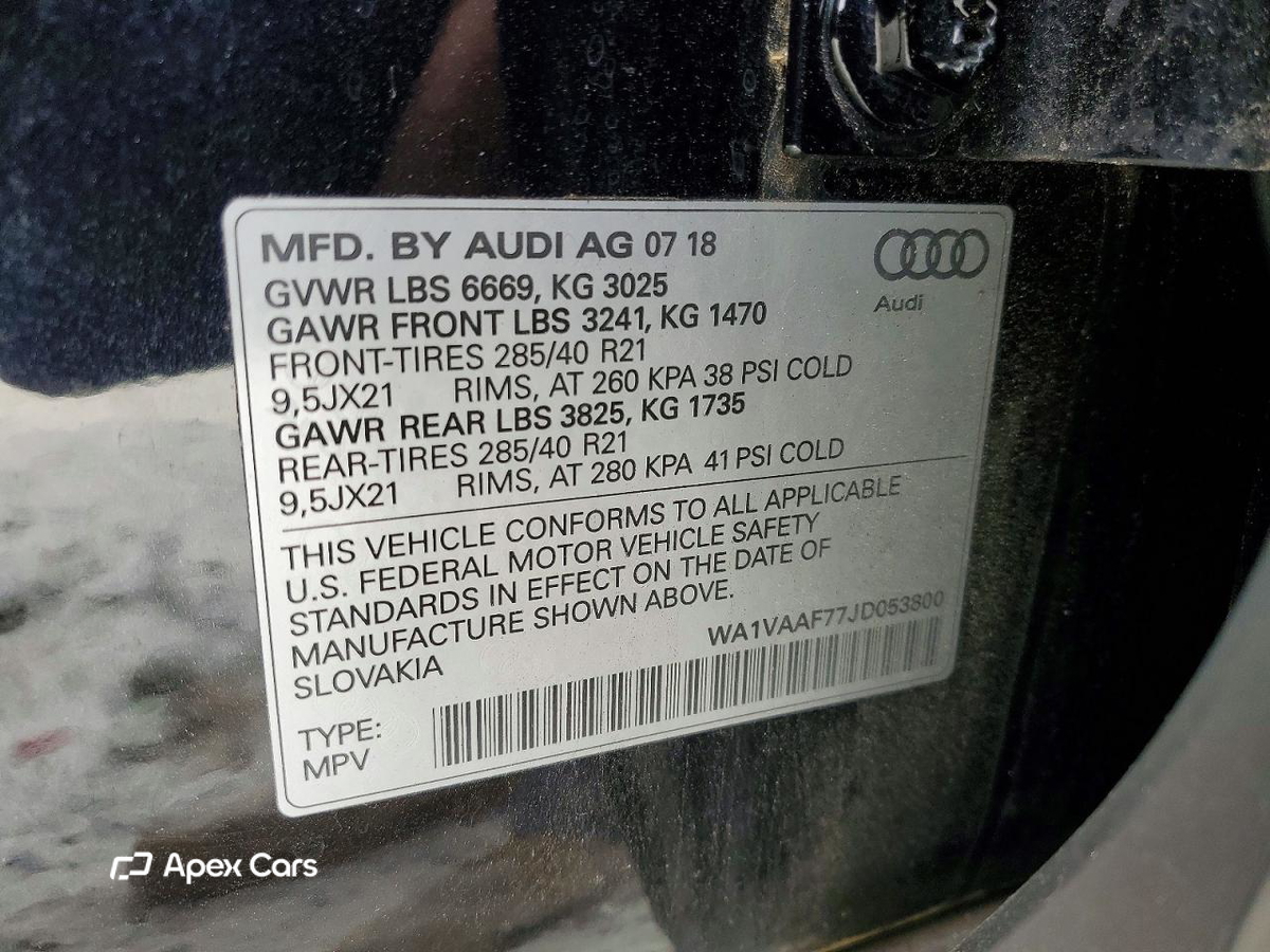 Audi Q7 2018