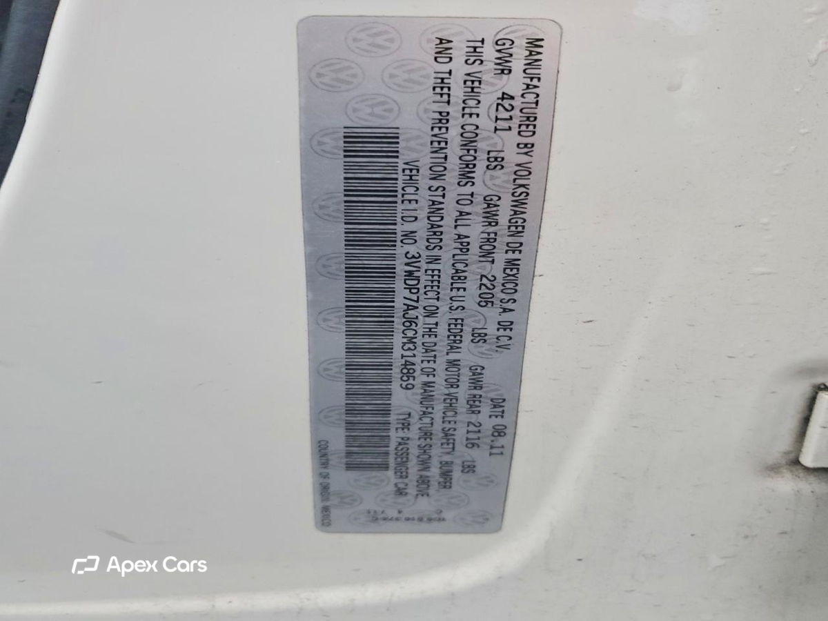 Volkswagen Jetta 2012