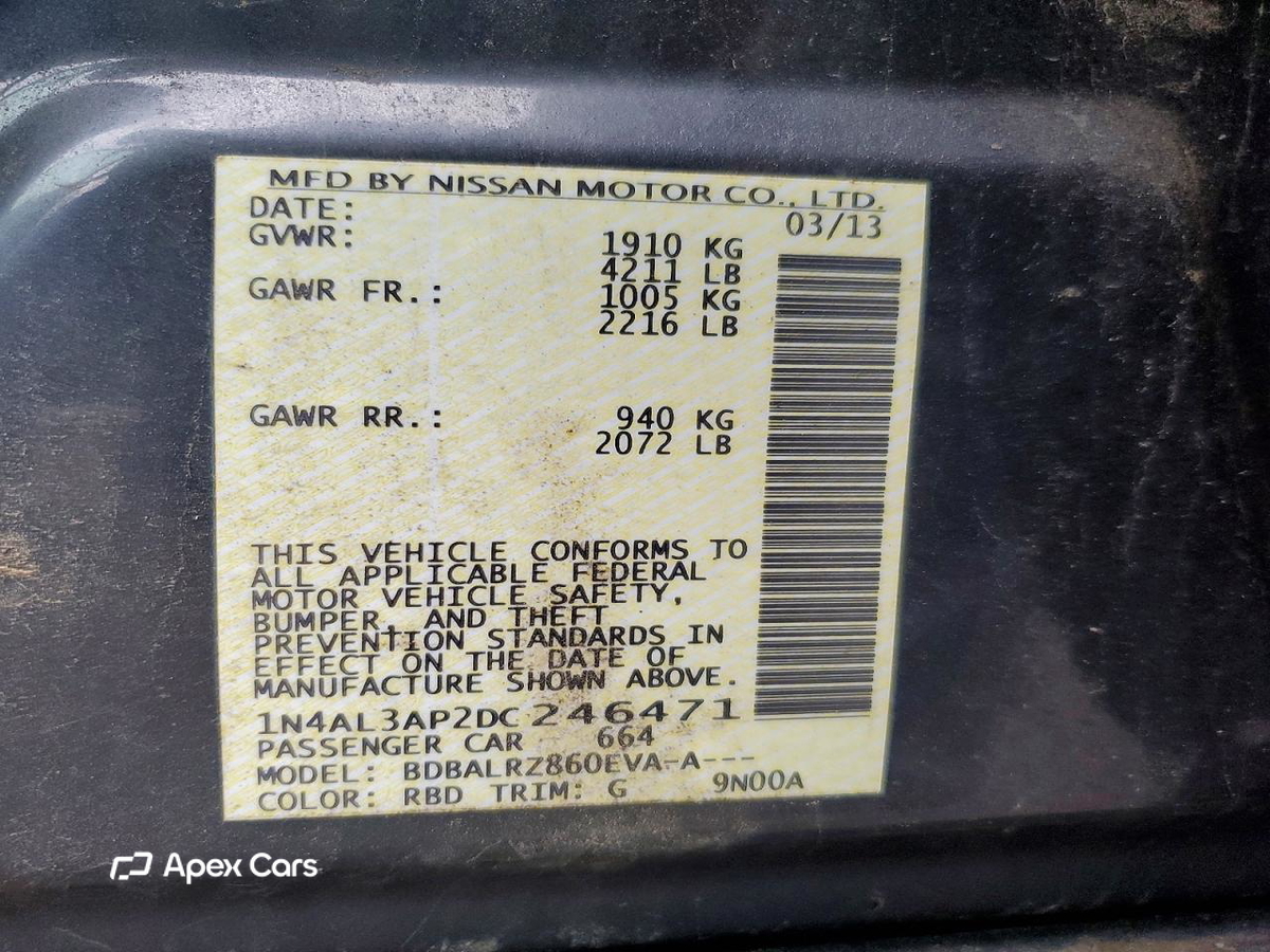 Nissan Altima 2013