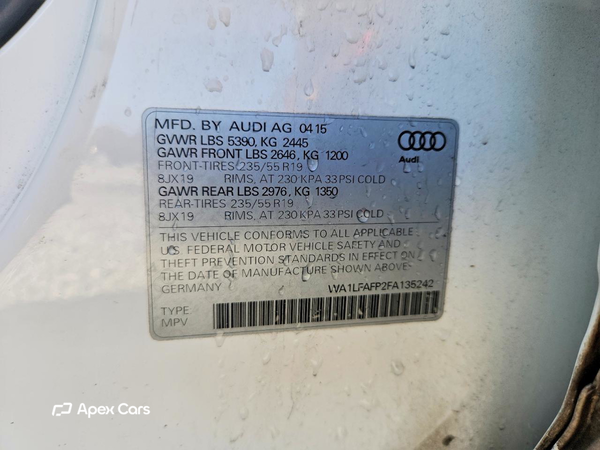 Audi Q5 2015