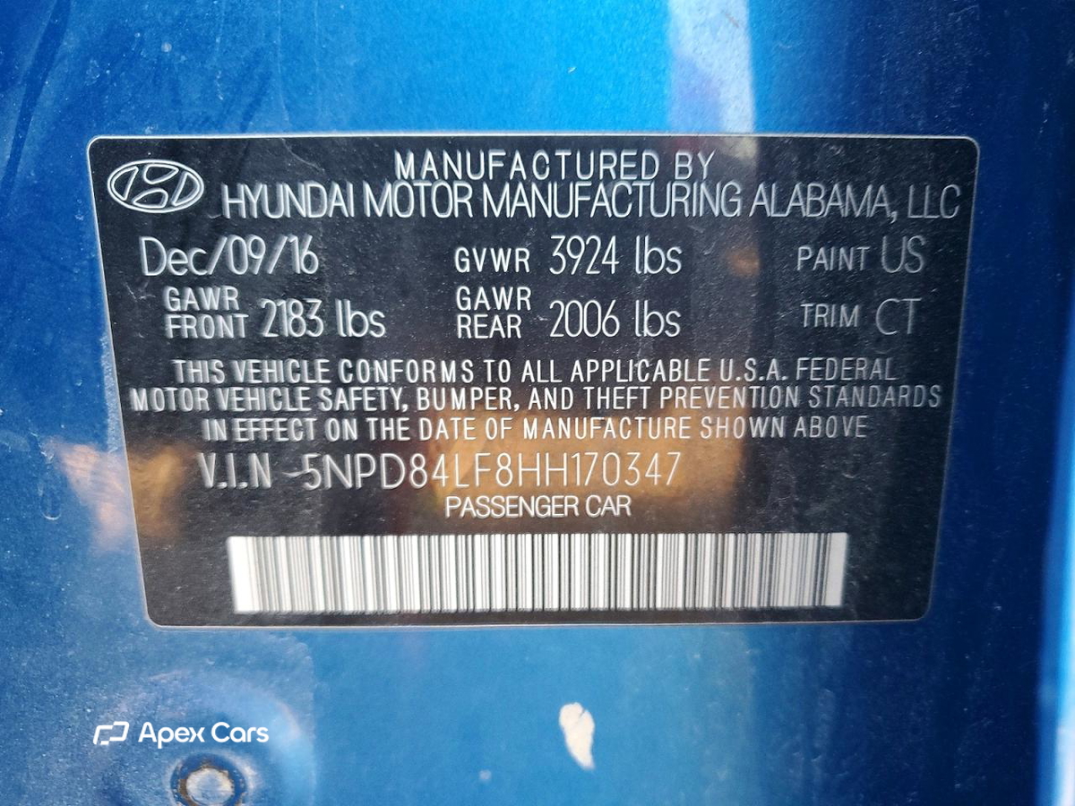 Hyundai Elantra 2017