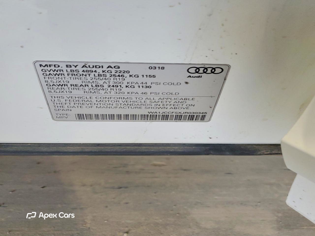 Audi Q3 2018