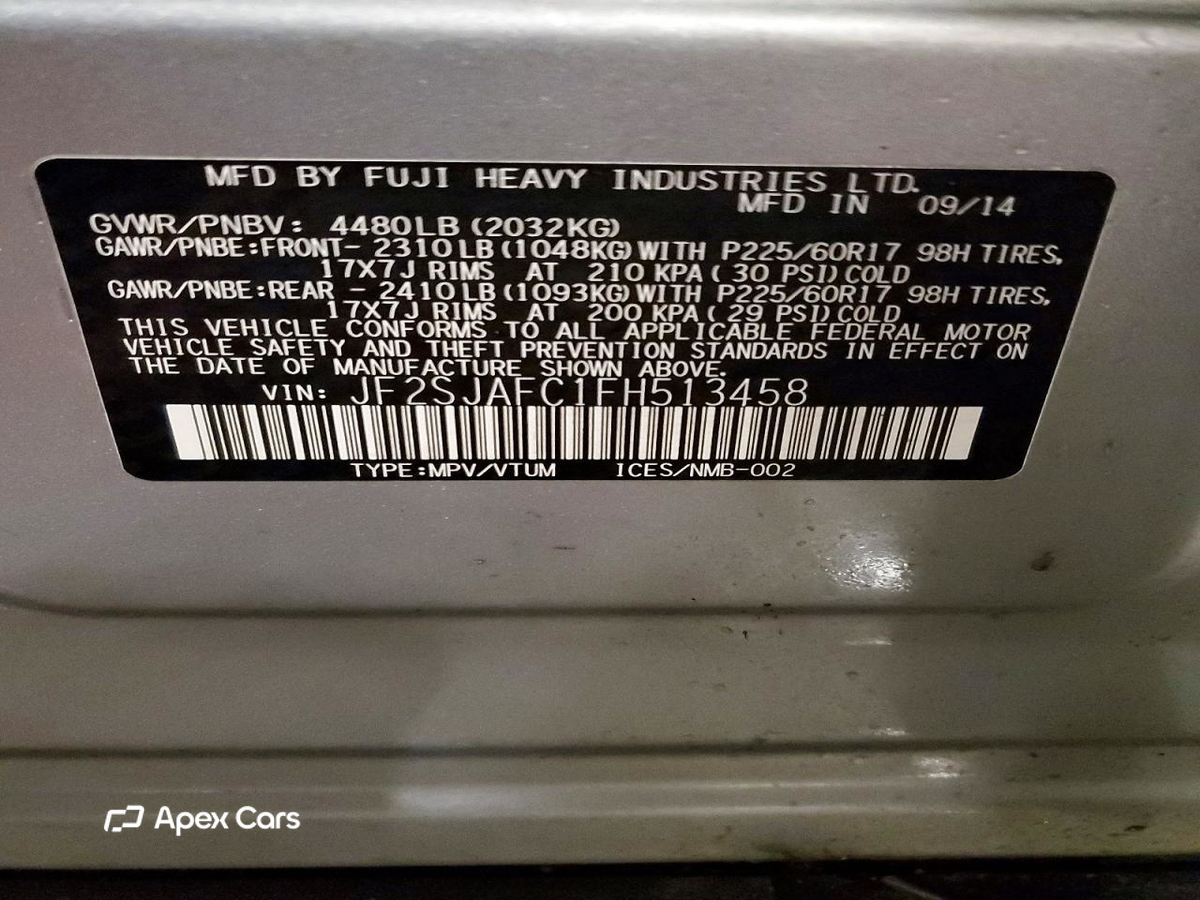 Subaru Forester 2015